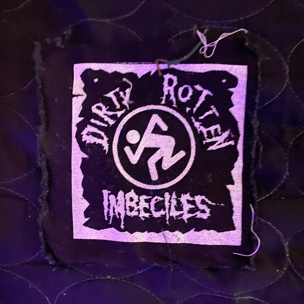 D.R.I cloth band patch